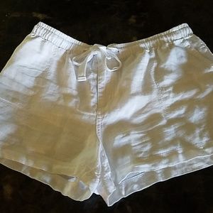White shorts
